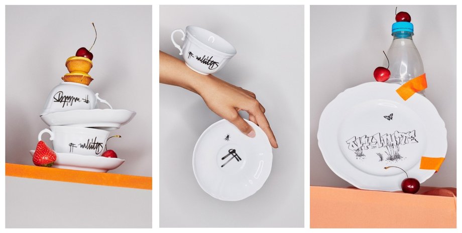 Off-White, посуда, коллекция