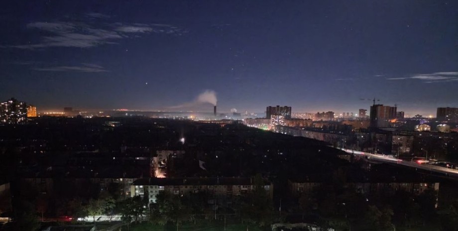 Зображення Києва без світла