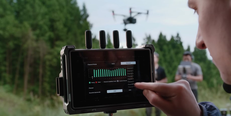 DJI Transmission, DJI, монитор