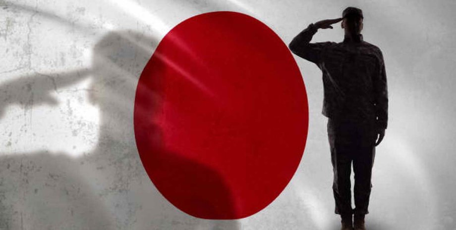 япония, флаг, солдат, японская армия