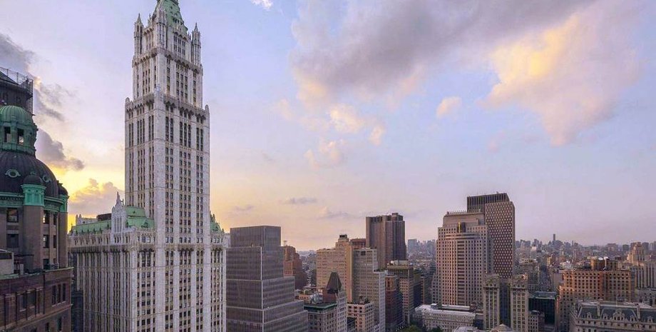 вулворт, небоскреб, манхэттен