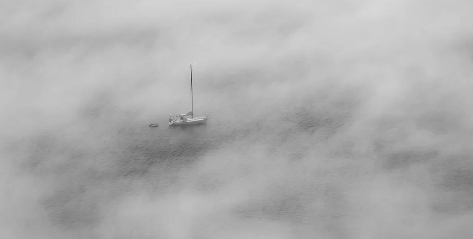 лодка, шторм, шторм в океане