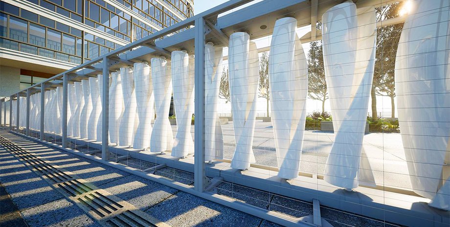 ветряк, ветряная турбина, Airiva Wind Fence