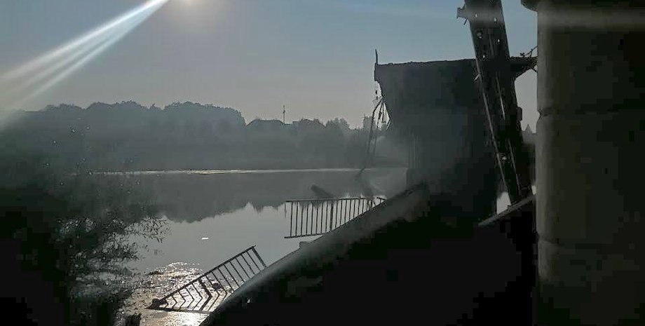 знищений міст Курська область