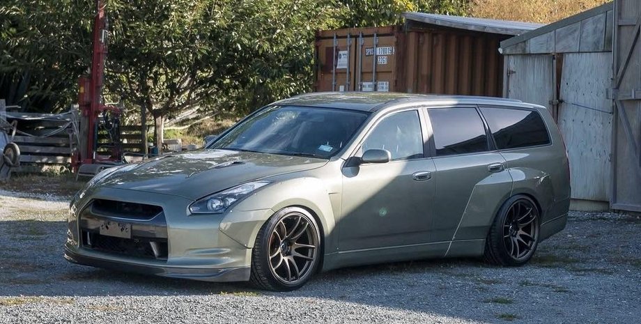 Nissan GT-R, Nissan Stagea, тюнинг Nissan, универсал Nissan, купе Nissan, купе Nissan