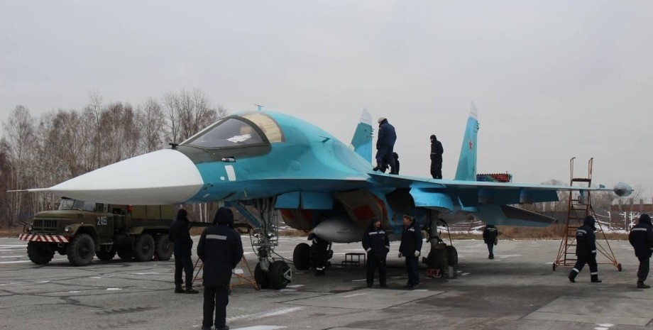 Су-34, истребитель, бомбардировщик, боевая авиация, ВКС, война РФ против Украины