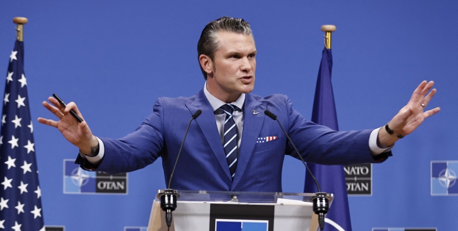 Пит Хегсет Пит Хегсет, министр обороны сша, брюссель, хегсет нато