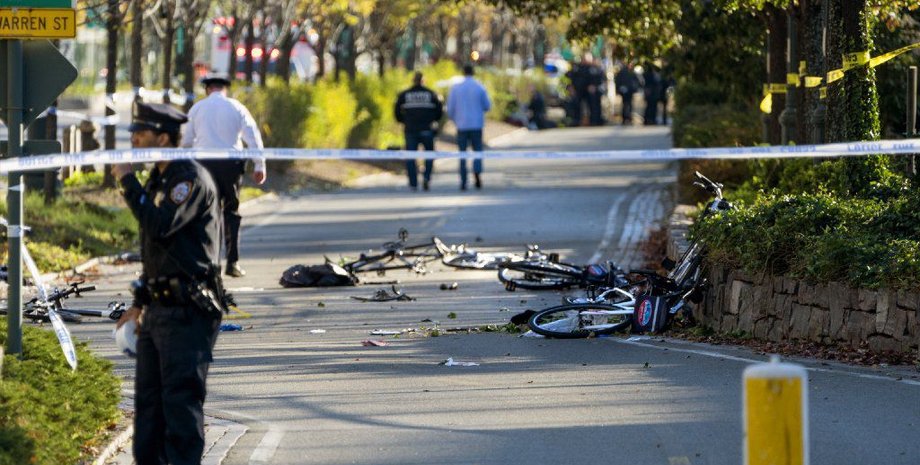 Место атаки террориста в Нью-Йорке / Скриншот: Fox News