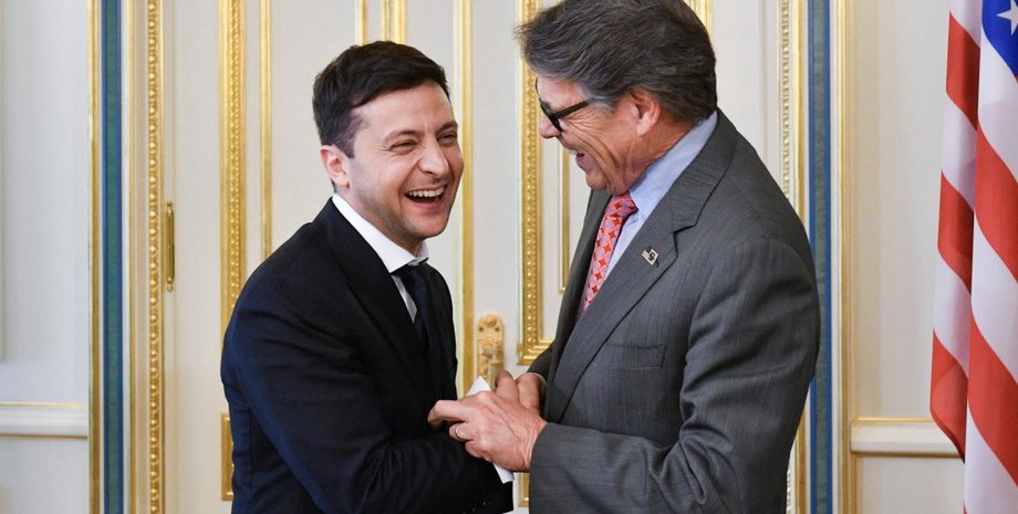 Владимир Зеленский и Рик Перри / Фото: president.gov.ua