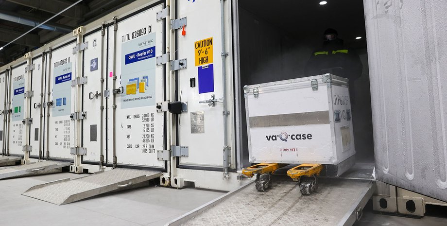 поставки вакцини від сша