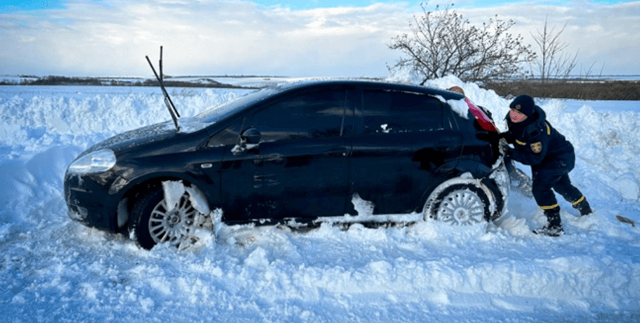 непогода в Украине, дороги Украины
