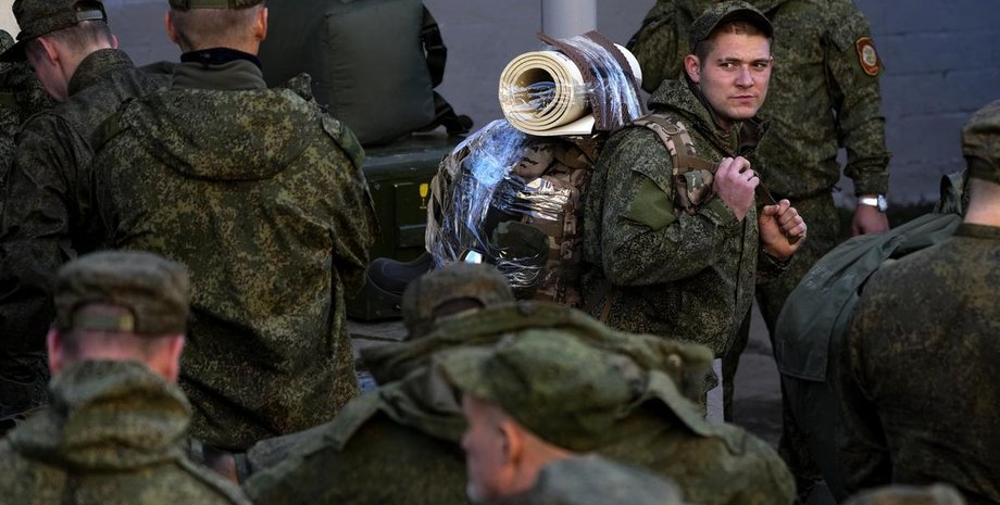 Мобілізовані, військові росія, війна росія, призовники