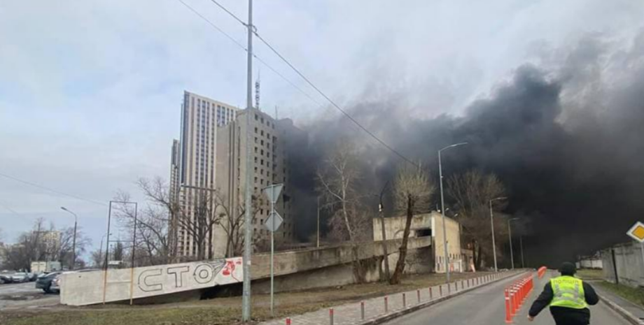 Обстріл Києва 7 лютого, війна, київ, удар по києву, обстріл києва