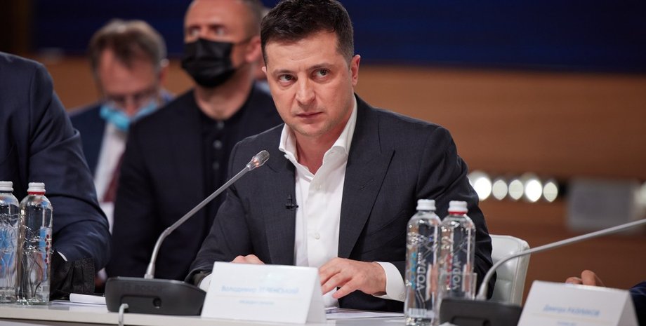 зеленский, совещание, фото