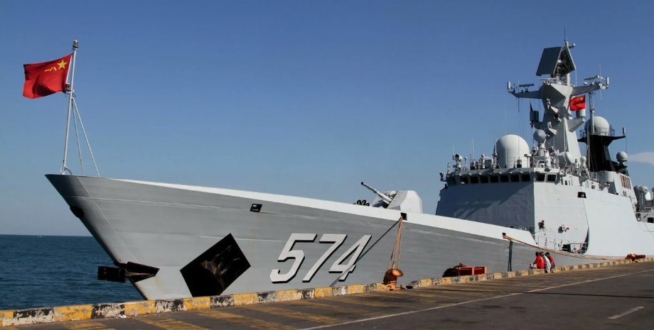 Военный корабль НОАК, китайский военный корабль, корабль ВМС Китая