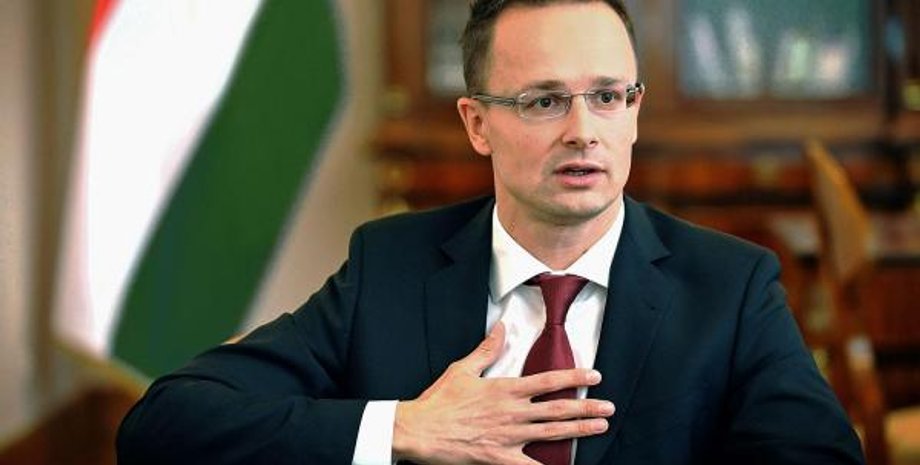 Глава МИД Венгрии Петер Сийярто, поставки оружия в Украину