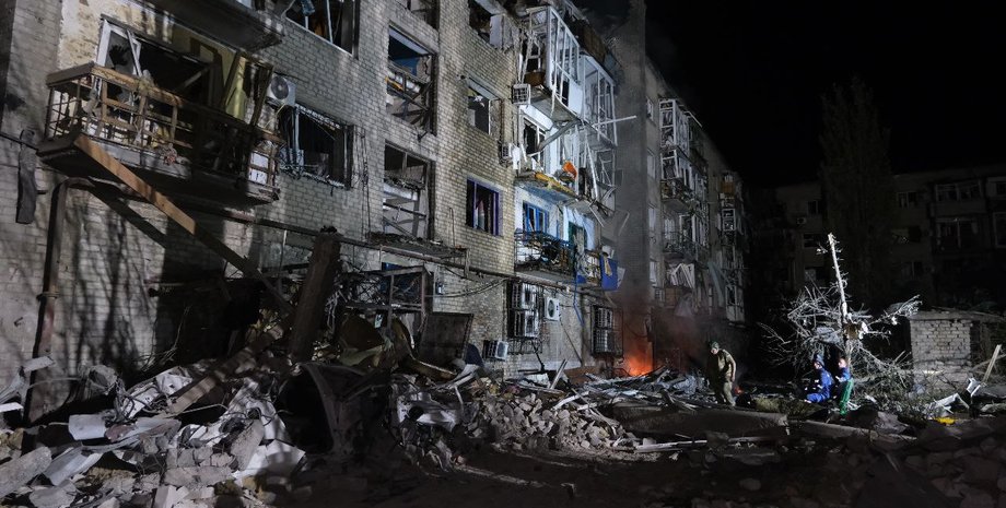 война рф против украины, обстрел Покровска, ракетный удар, ссс рф, павел кириленко, игорь клименко, новости покровска