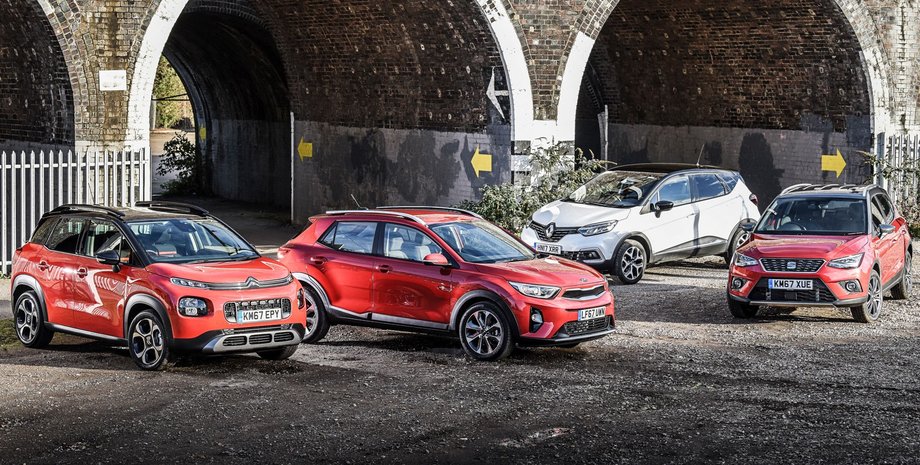 міські кросовери, найменш надійні кросовери, кросовери для міста, рейтинг надійності кросоверів