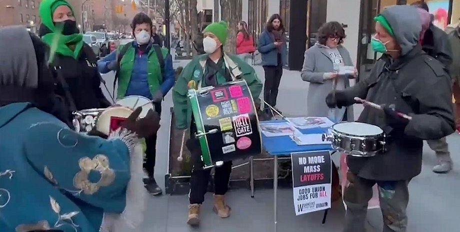 Google, акция протеста, увольнение сотрудников