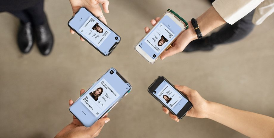 приложение Дія, смартфоны, Дія