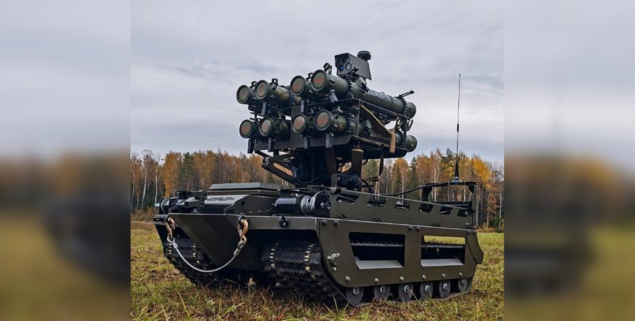 Teilen: Die russische Armee hat ihre bodengestützten Courier-Drohnen deutlich ve...