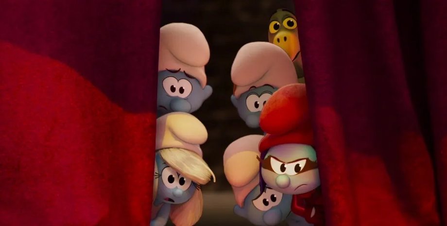 смурфики 2025, мультфильм смурфики 2025, рецензия на смурфики 2025