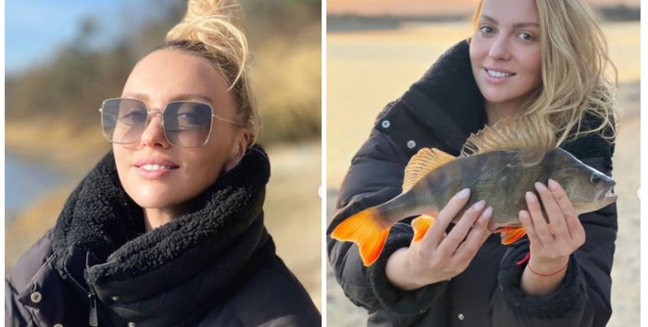 Оля Полякова в блакитному купальнику показала, де набрала зайві кілограми