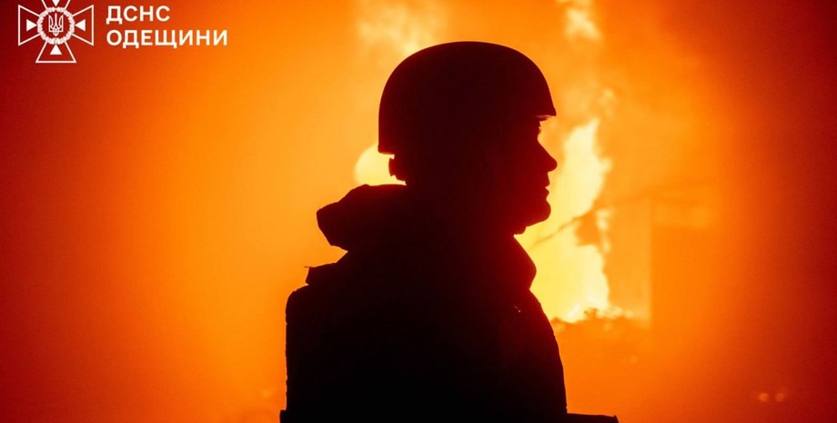 пожежа в Одесі атака ЗС РФ на Одесу