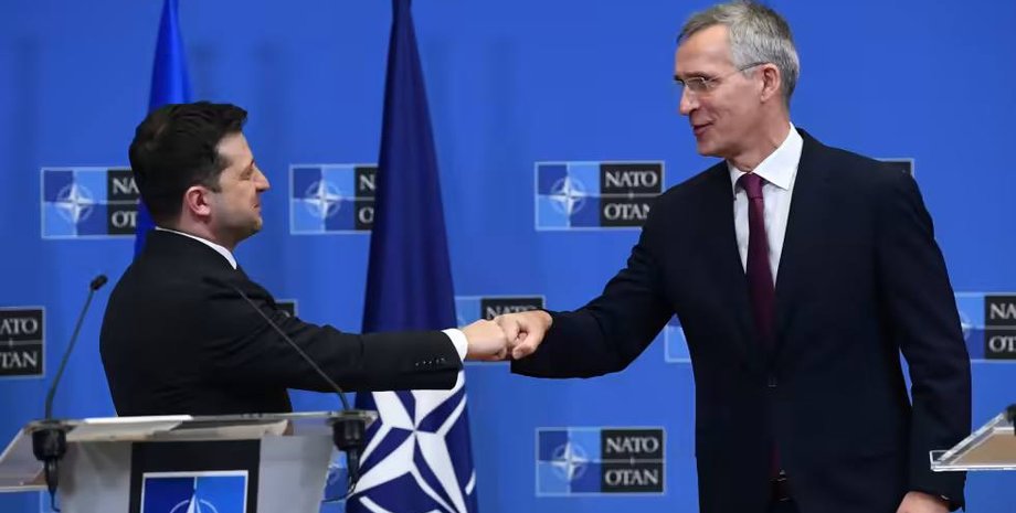 президент украины, генсек нато, зеленский, столтенберг