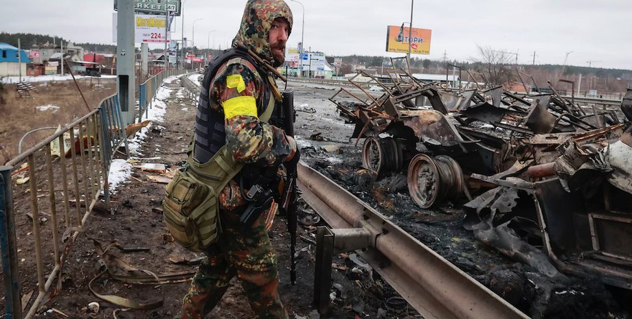 армия рф, бои под киевом, киевская область