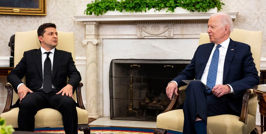 Владимир Зеленский, Джо Байден