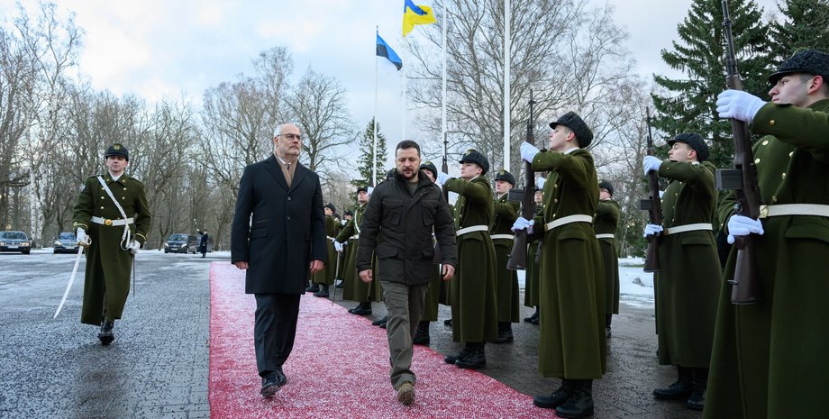 Алар Каріс, Володимир Зеленський, Естонія, Україна, президент, допомога, фото