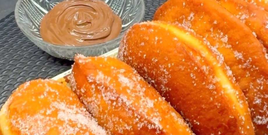 пончики з шоколадом