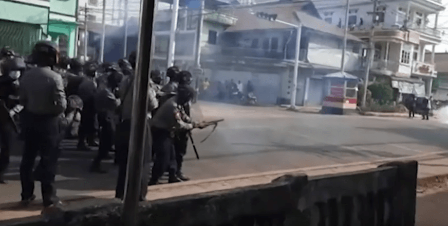 протесты в мьянме, военный переворот в мьянме