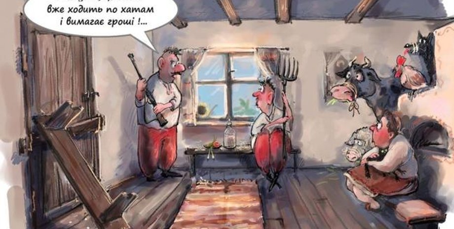 Карикатура Георгия Ключника / facebook.com/zora.klucnik