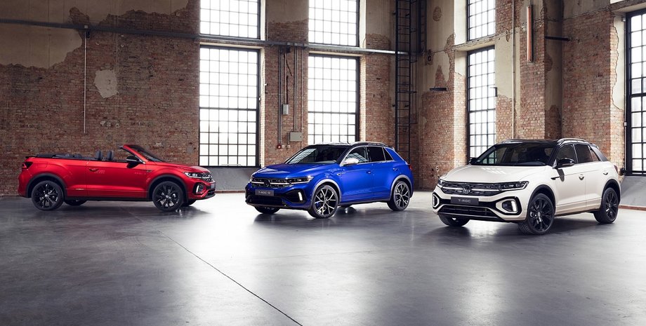 Кабріолет Volkswagen T-Roc, новий Volkswagen T-Roc, Volkswagen T-Roc 2022, Volkswagen T-Roc
