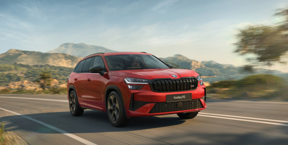 Skoda Kodiaq RS, Skoda Kodiaq, новый Skoda Kodiaq, кроссовер Skoda