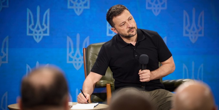 Президент Украины Владимир Зеленский Президент Украины Владимир Зеленский, Зеленский 27 августа, Зеленский о беженцах, Зеленский об уклонистах, Зеленский об уклонистах, Зеленский о мужчинах