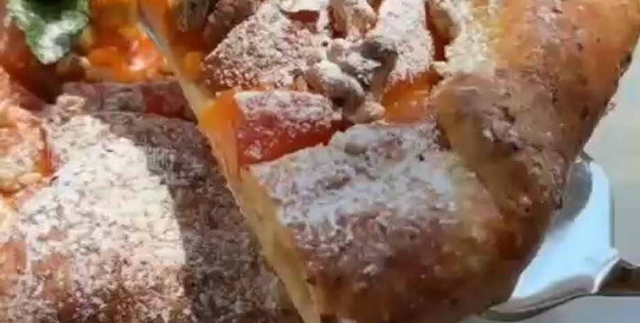 абрикосова галета, сирне тісто