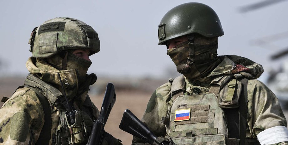 Российские военные, фото