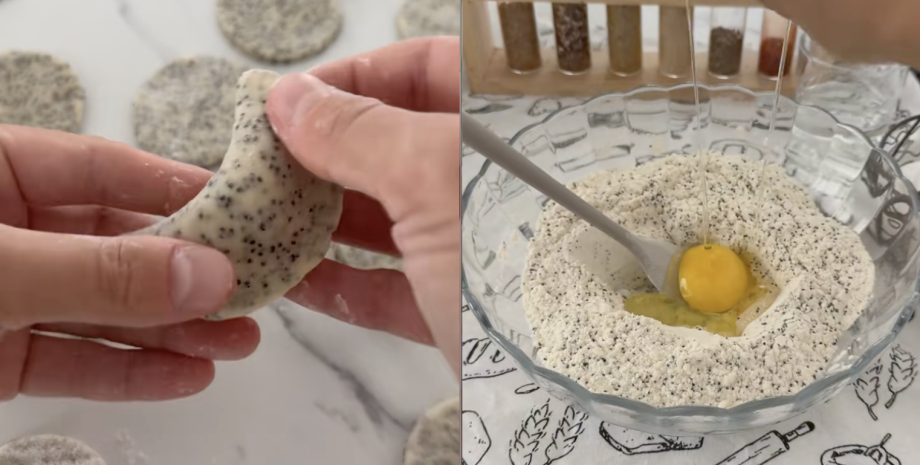 Вареники з маком швидкий рецепт