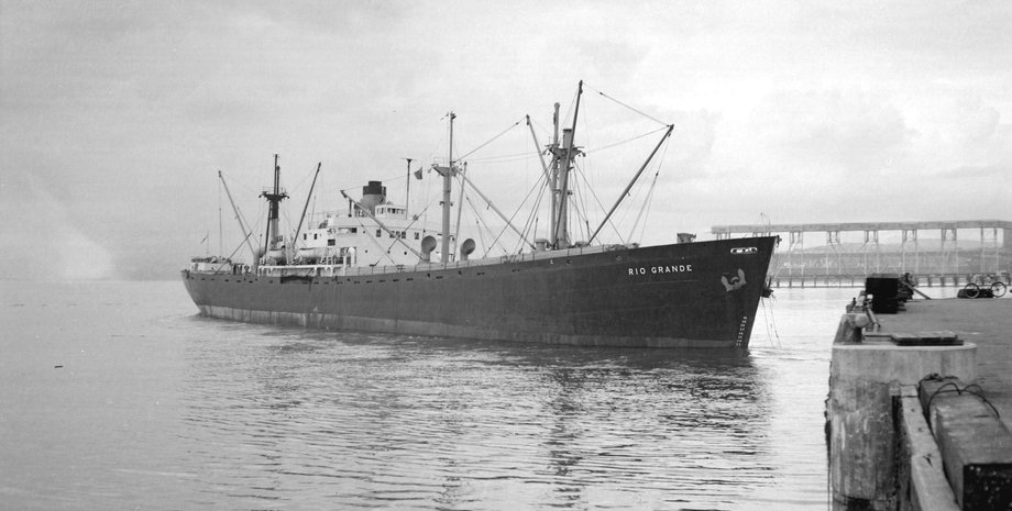 Корабель Rio Grande, судно, військові корабель, гума, каучук, скарб, знахідка, викинуло на берег,