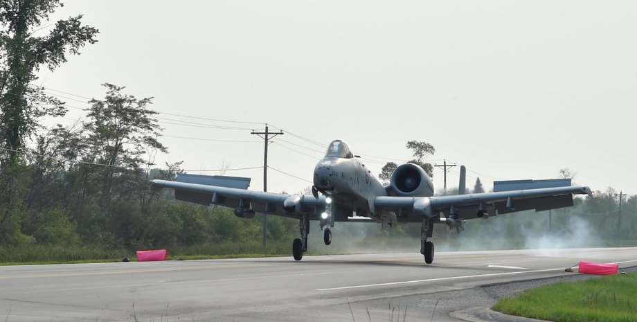 бойове застосування авіації, A-10 Warthrog