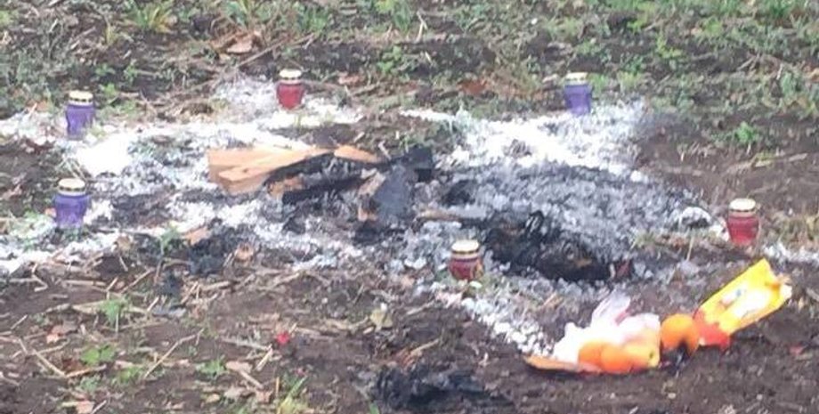 Место преступления / Фото: facebook.com/mvs.gov.ua