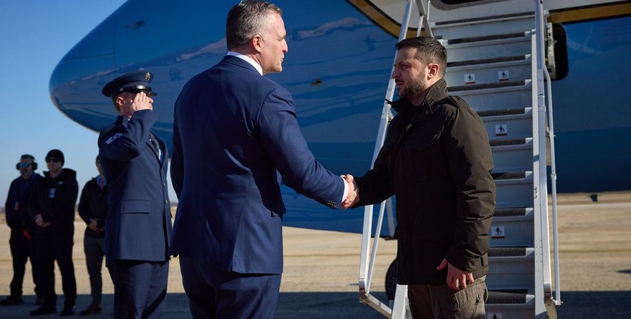 Зеленський на військовій базі Ендрюс