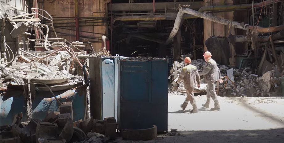 Руины украинской ТЭС, ТЭС удары РФ, ТЭС обстрелы, энергетика обстрелы РФ, ВС РФ удары по энергетике, генерация обстрелы