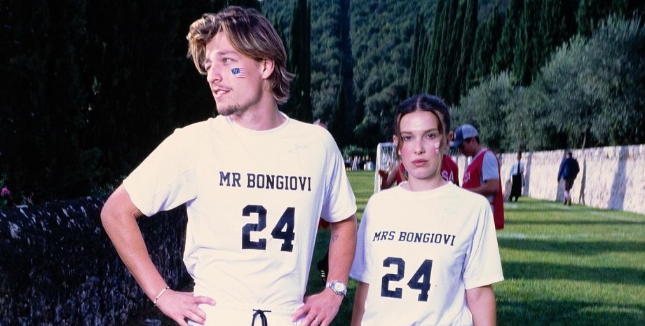 Джейк Бонджові та Міллі Боббі Браун Джейк Бонджові та Міллі Боббі Браун