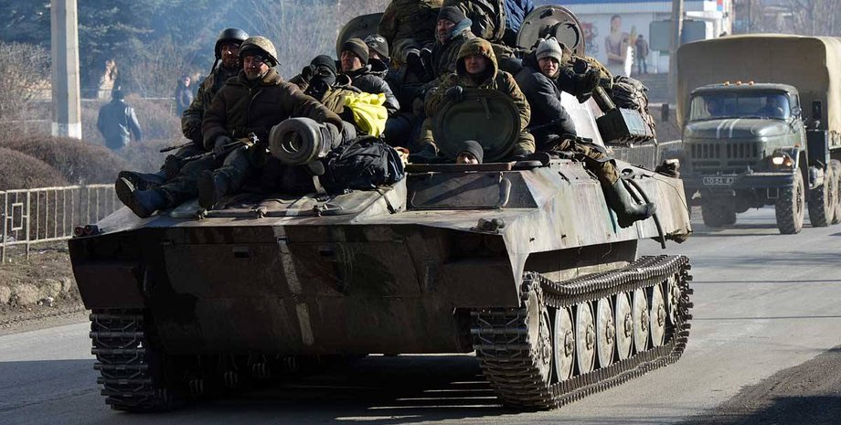 Отступление ВСУ из Дебальцево / Фото: facebook.com/oleksandr.klymenko.3