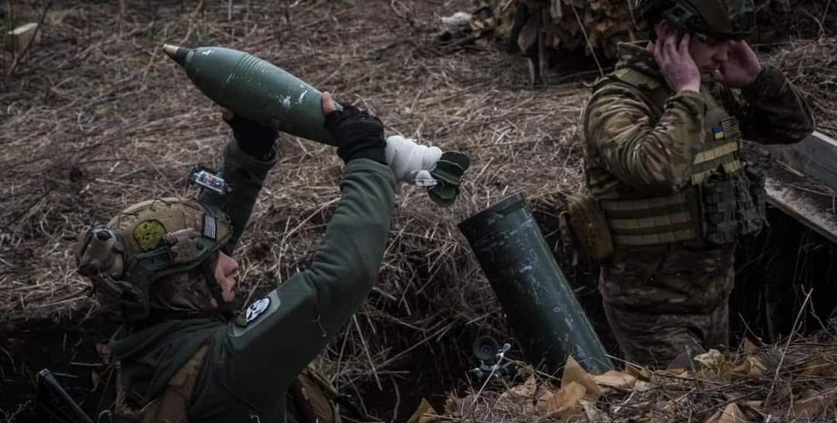 минометный расчет всу