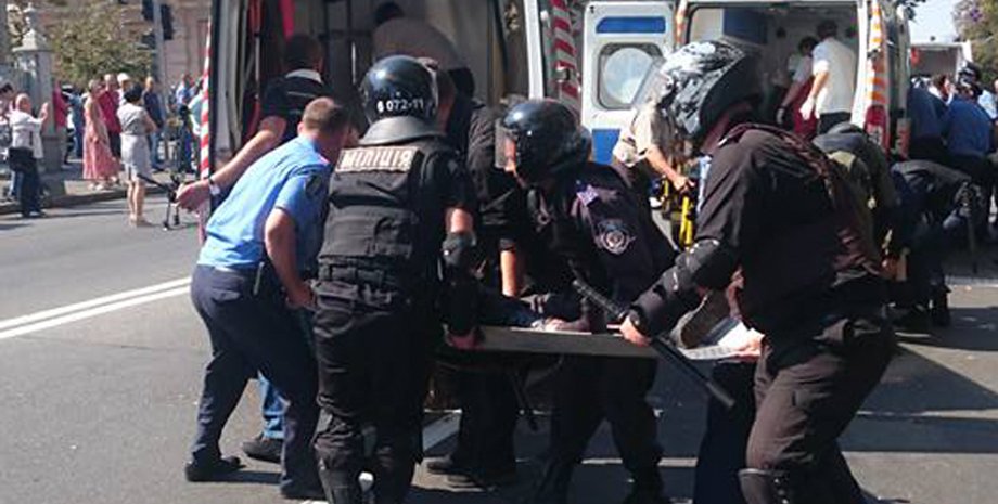 Столкновение под Радой / Фото: Facebook